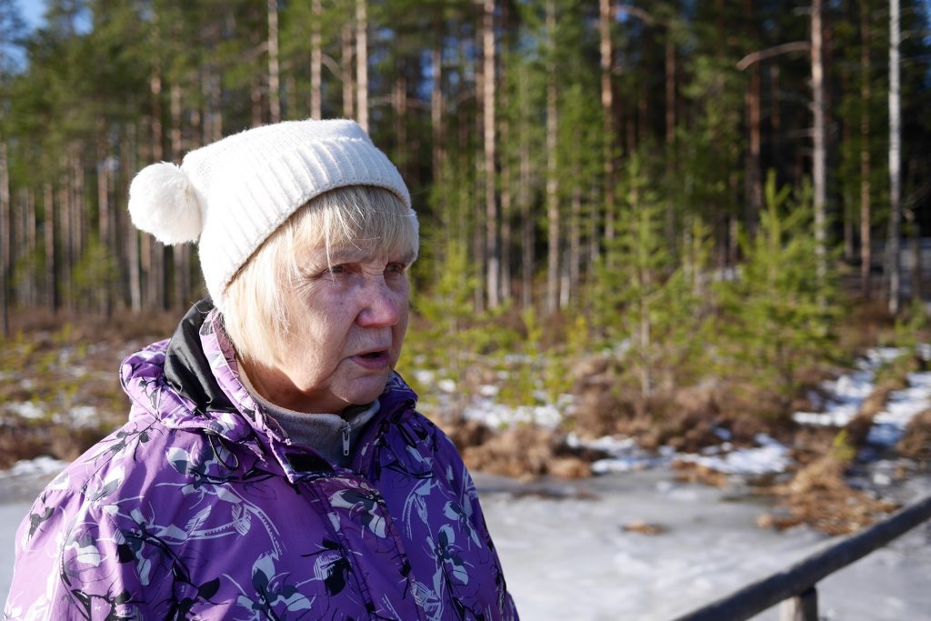 Ellen aurinkoisissa maisemissa