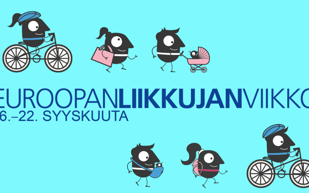 Tiedote 9.9.2021: Liikkujan viikolla tutustutaan lähiympäristöön kävellen ja pyöräillen Jyväskylässä