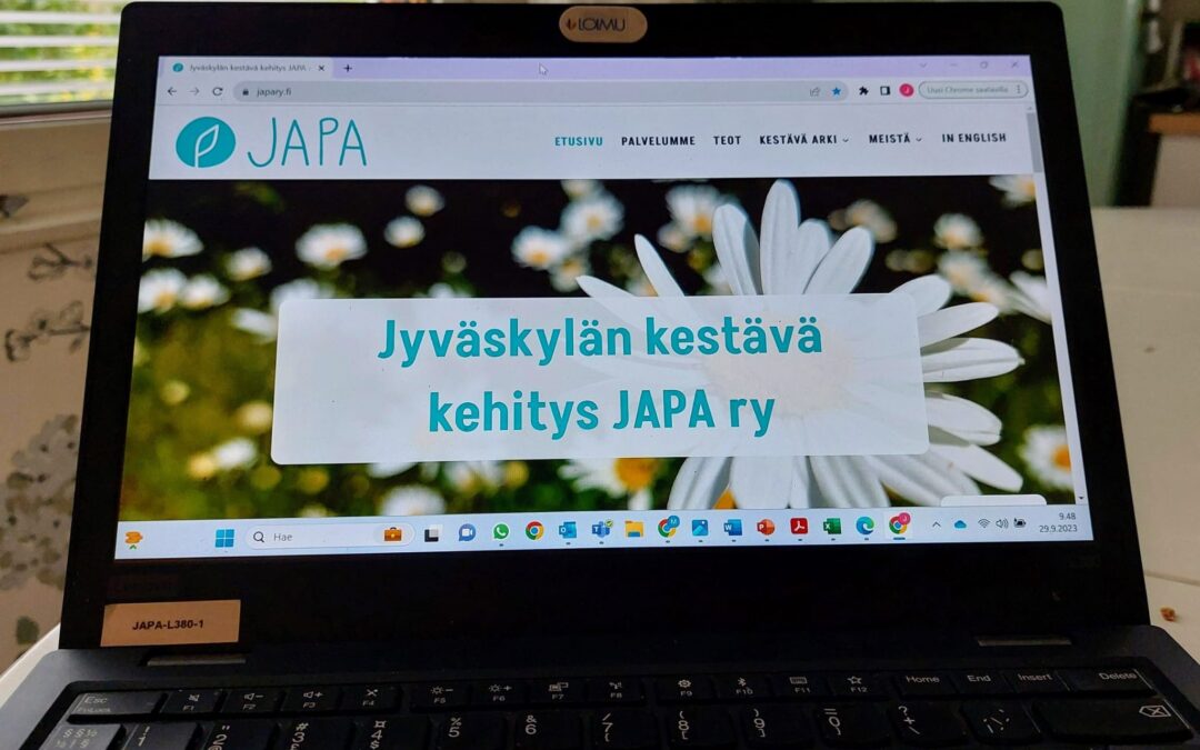 JAPA:n uudet nettisivut on julkaistu