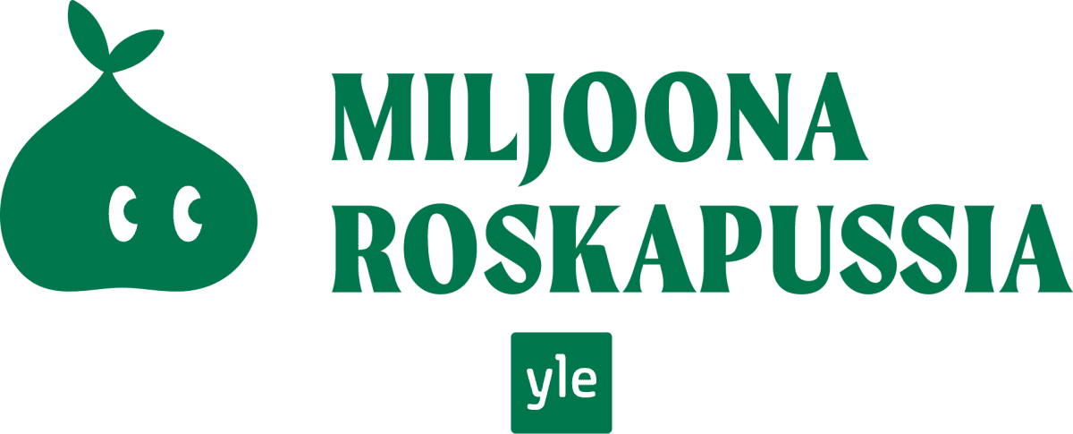Logo Miljoona roskapussia Yle