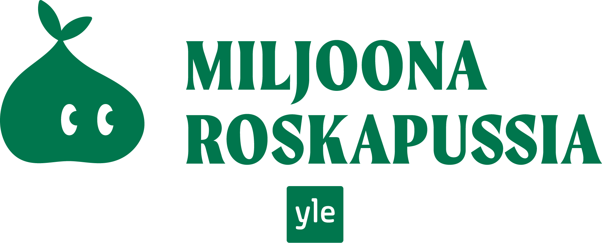 Logo Miljoona roskapussia Yle