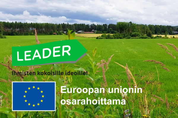 Peltomaisema, Leader logo ja Eu logo