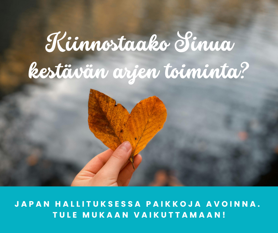 Tule mukaan japan toimintaan!