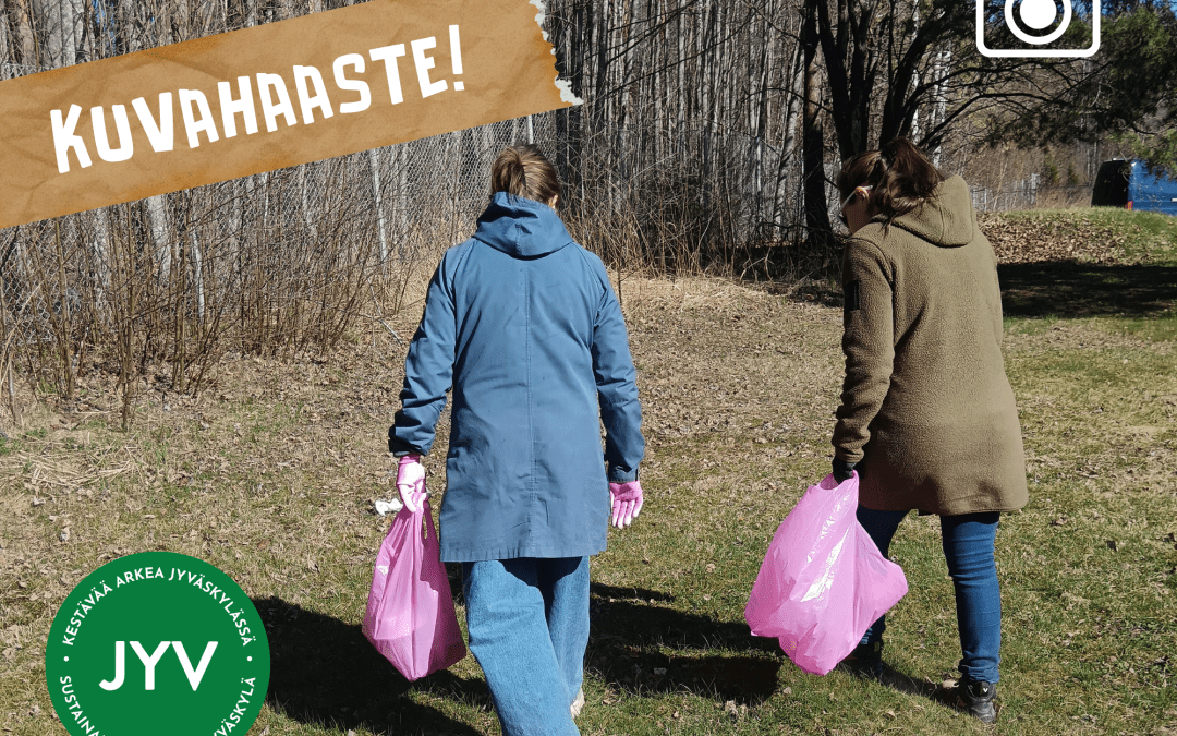 Kuvahaaste! Nappaa kiva kuva siivoustalkoista